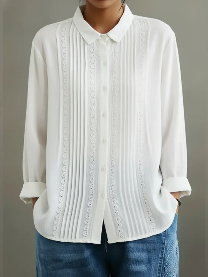 Patchessa | Elegant Patchwork Blouse