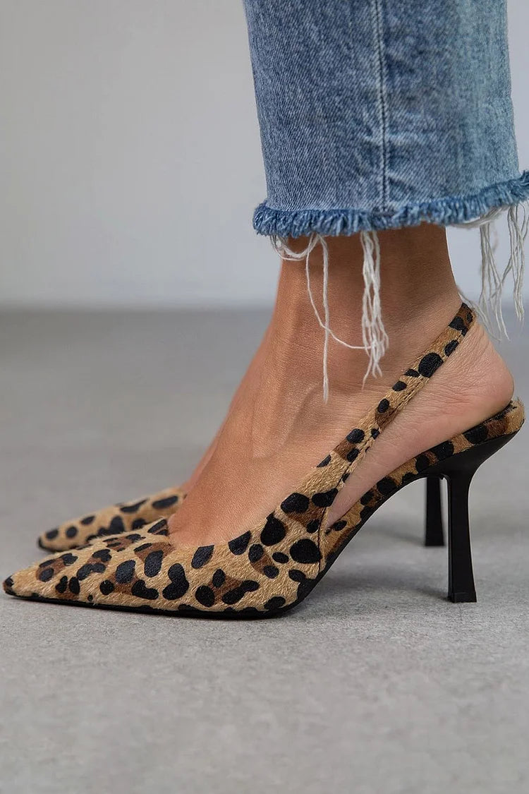 Ottavia | Wild Elegance Court Shoes