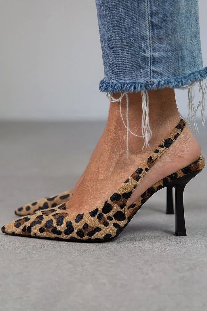 Ottavia | Wild Elegance Court Shoes