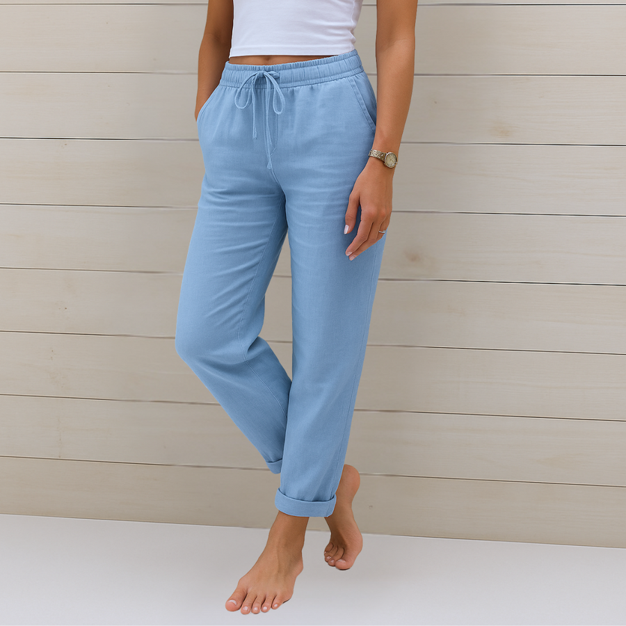 Lori™ | Premium Breathable Trousers with Elastic Waist