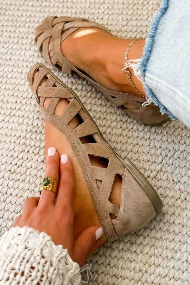 Venezia | Woven Flat Sandals