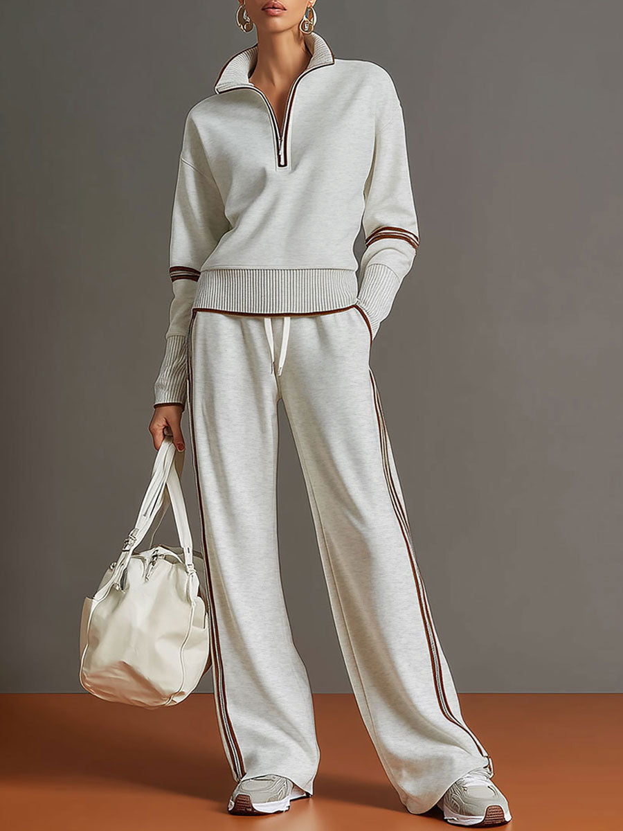 Marietta | Relaxed Sweater & Wide-Leg Pant Set