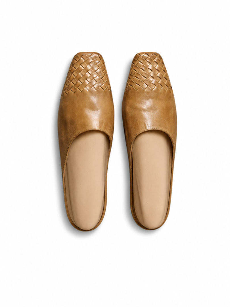 Genuine Leather Mules