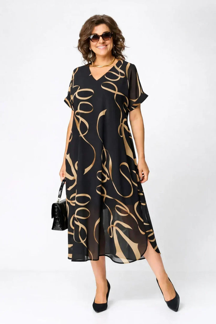 Noreen | Cozy Elegant Midi Dress