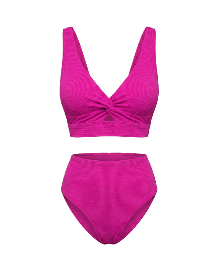 Coral | Wave Form Bikini