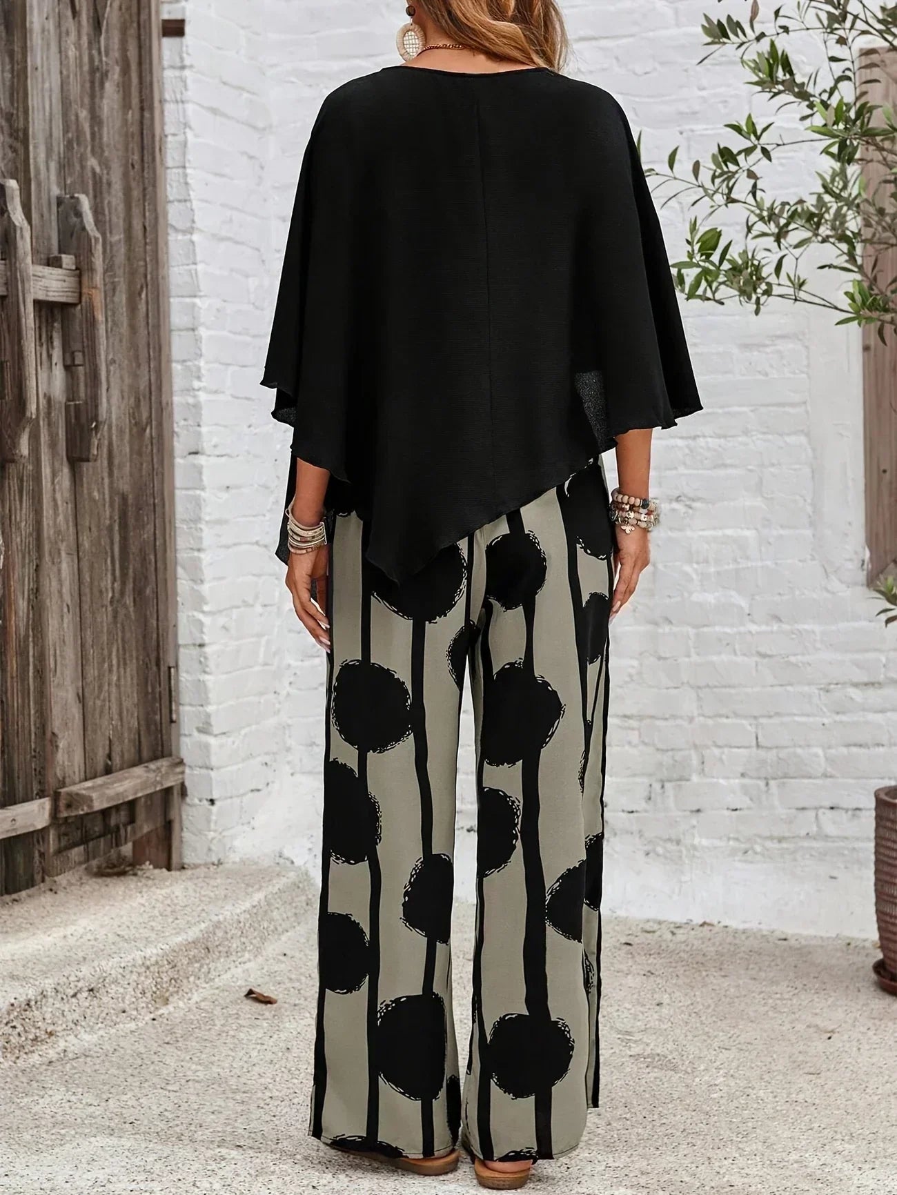 Kalliope | Elastic Waist Two-Piece Set
