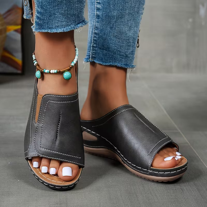 Naomi | Comfortable casual wedge sandals