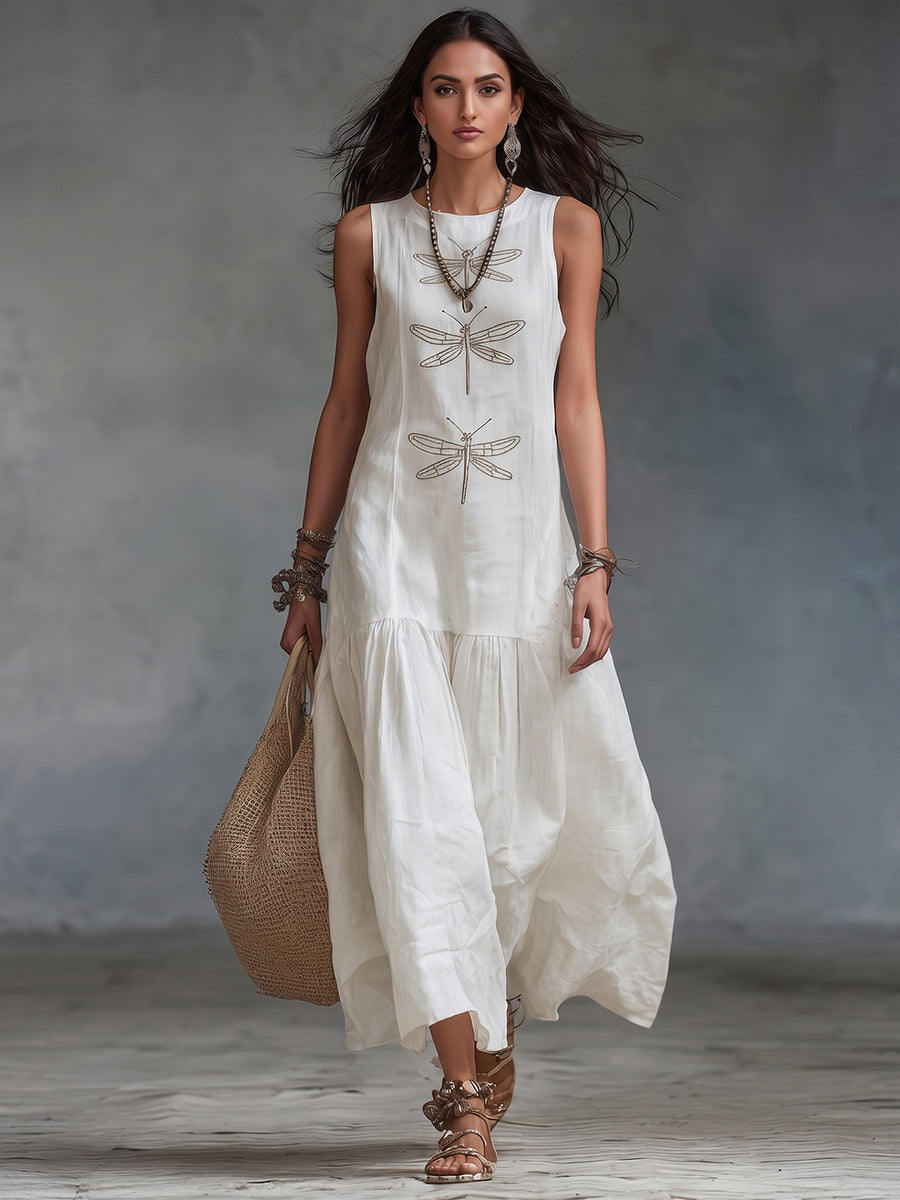 Geneva | Sleeveless maxi dress