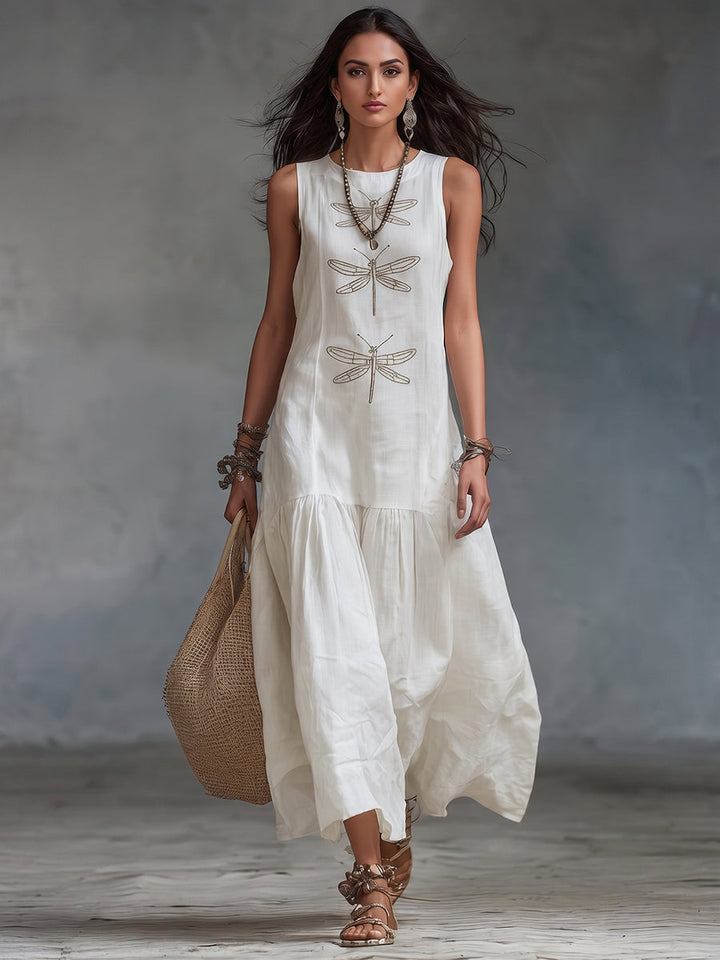 Geneva | Sleeveless maxi dress