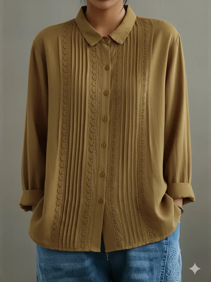 Patchessa | Elegant Patchwork Blouse