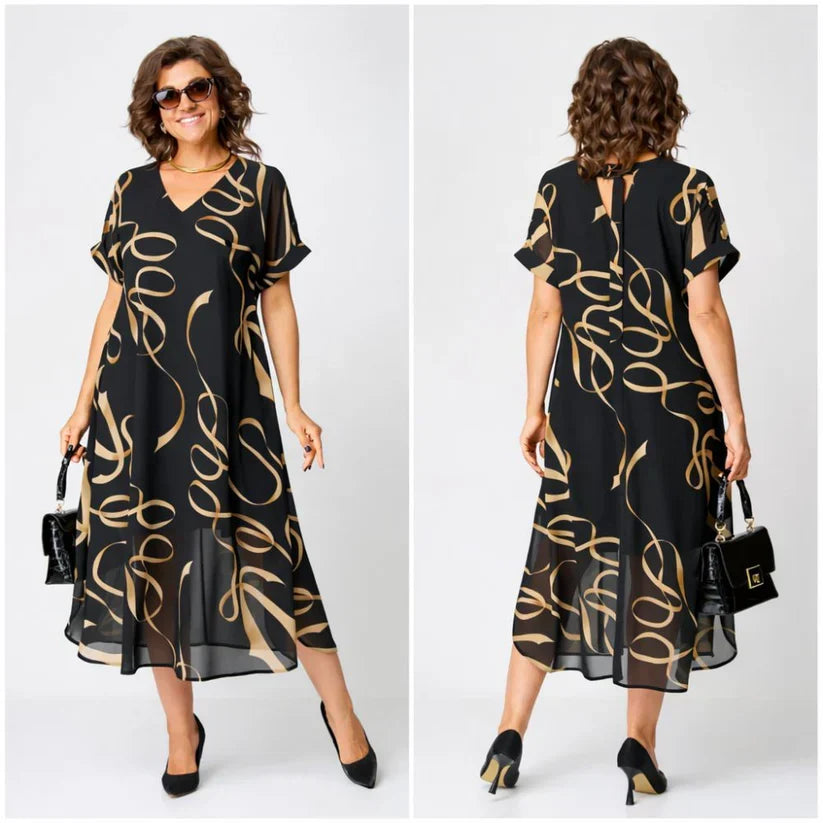 Noreen | Cozy Elegant Midi Dress