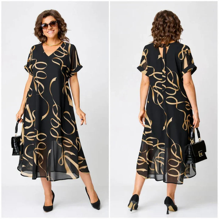 Noreen | Cozy Elegant Midi Dress