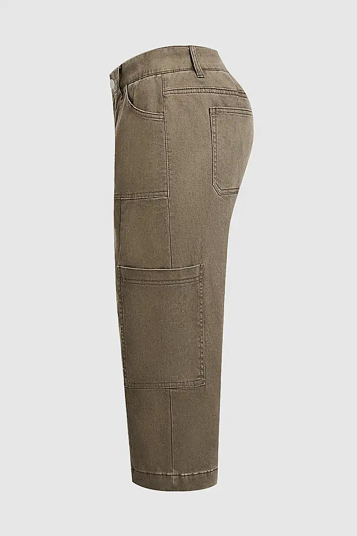Harper | Casual Cargo Capri Trousers