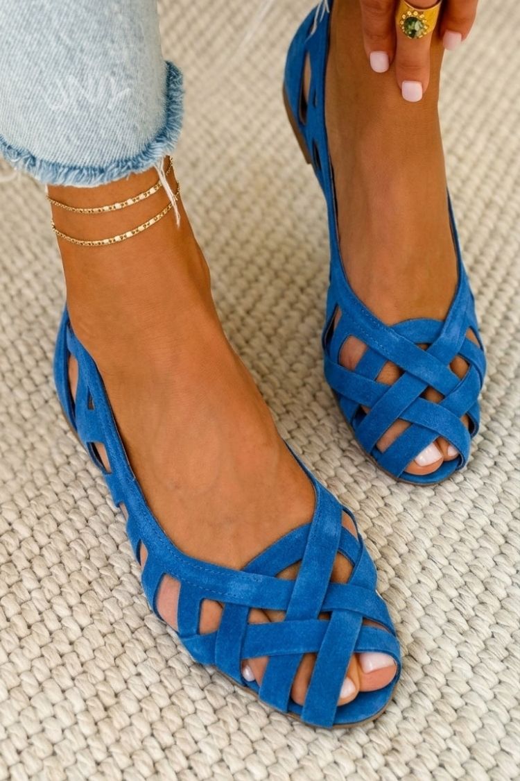 Azzurra | Braided Sandals Bright