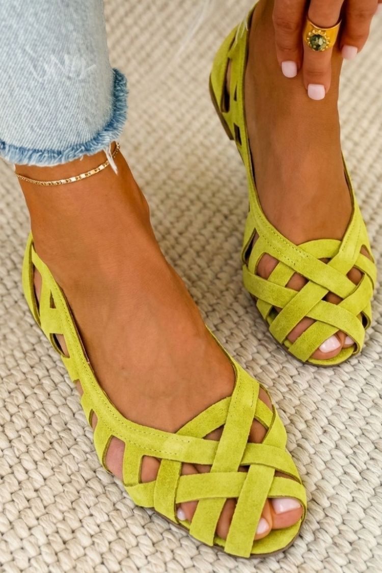 Azzurra | Braided Sandals Bright