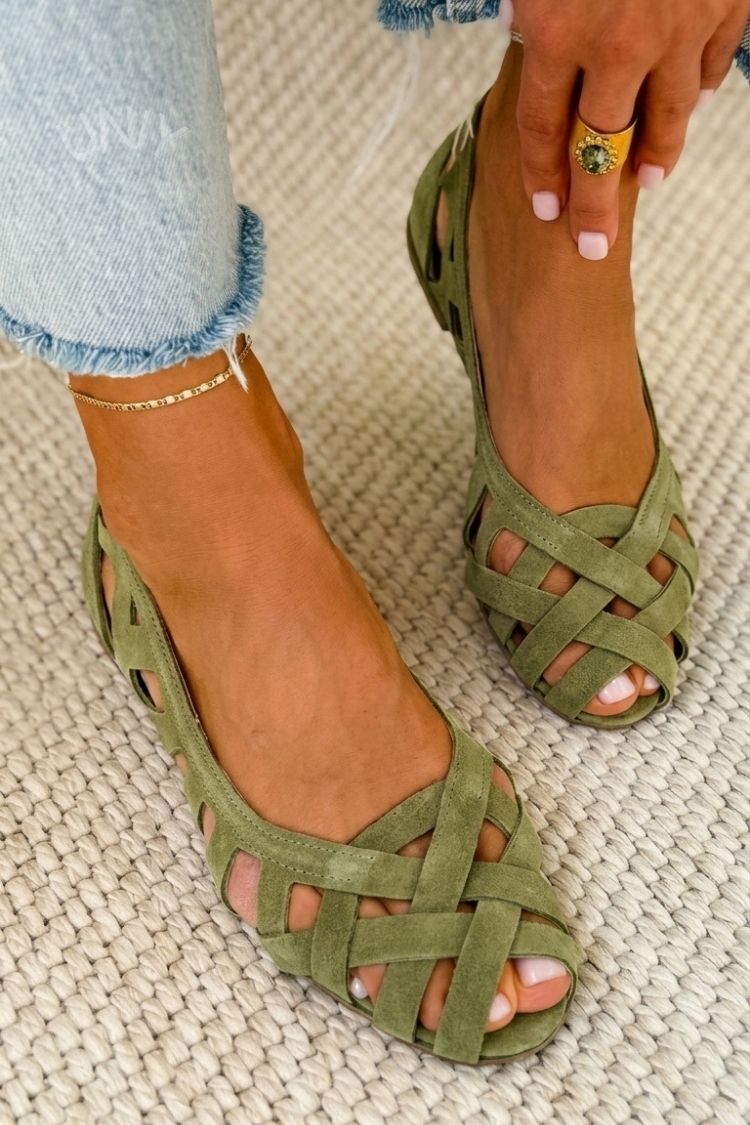 Venezia | Woven Flat Sandals