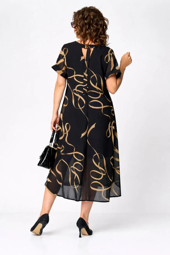 Noreen | Cozy Elegant Midi Dress