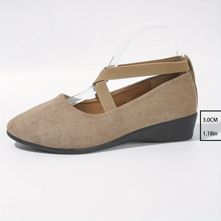 Delphine Comfort Wedge Ballet Flats detail 6