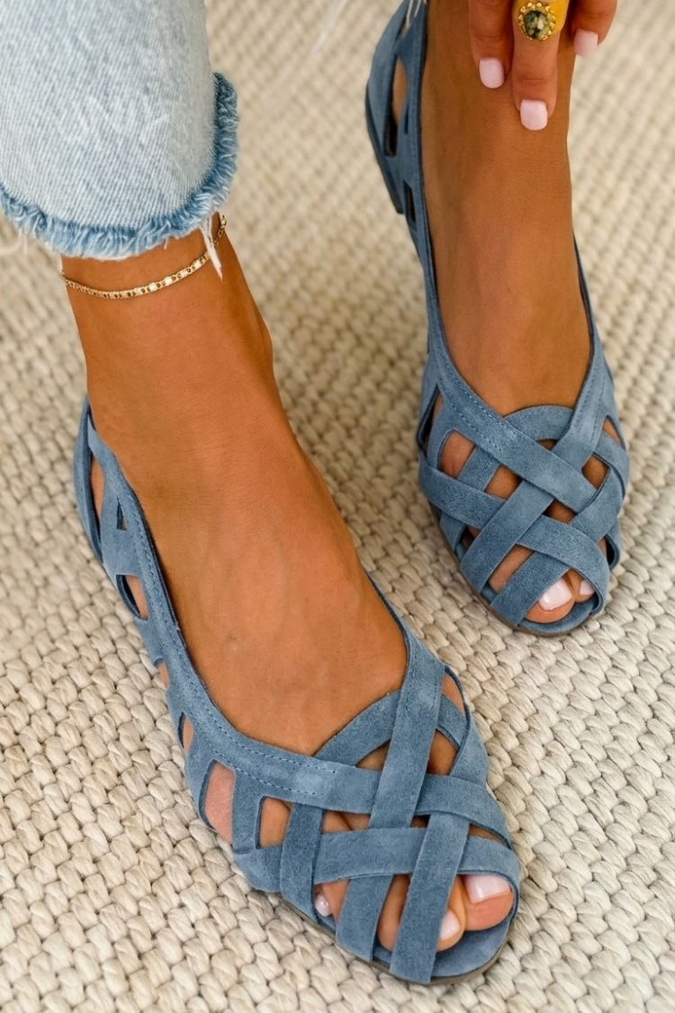 Azzurra | Braided Sandals Bright