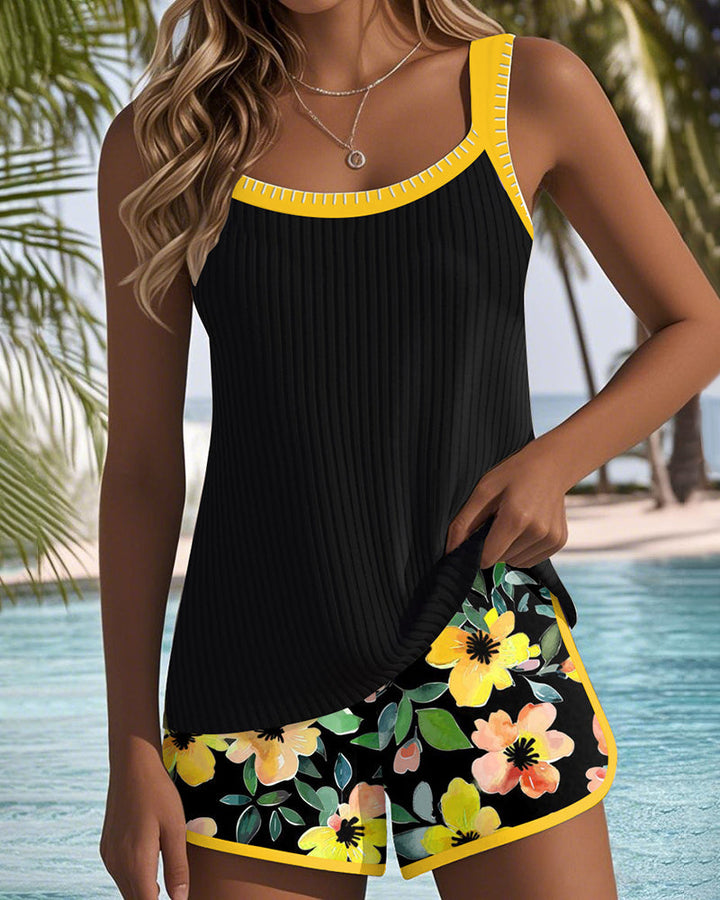 Aitana™ | Elegant Two-Piece Tankini Set