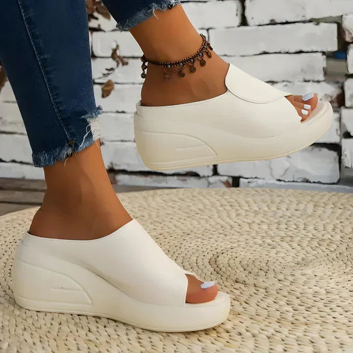 Eliza™ – Orthopaedic Slip-on Wedge Sandals