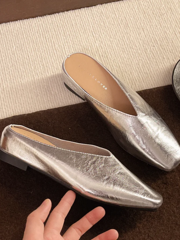 Vale | Vegan Leather Flats