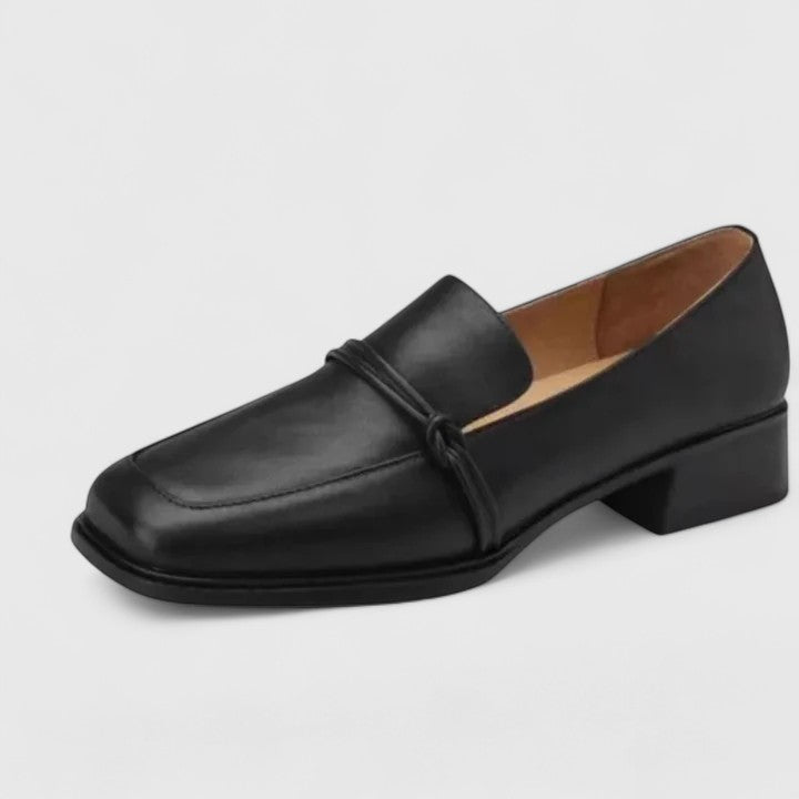 Tiziana | Retro Loafer with Square Toe