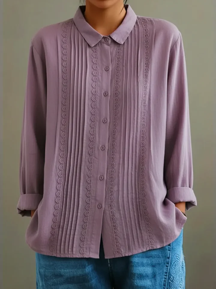 Patchessa | Elegant Patchwork Blouse
