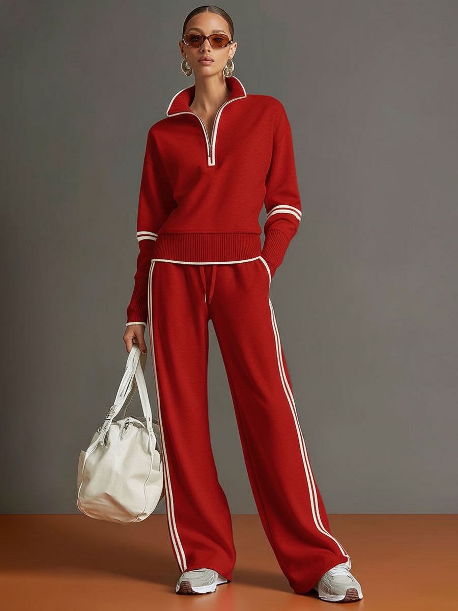 Marietta | Relaxed Sweater & Wide-Leg Pant Set