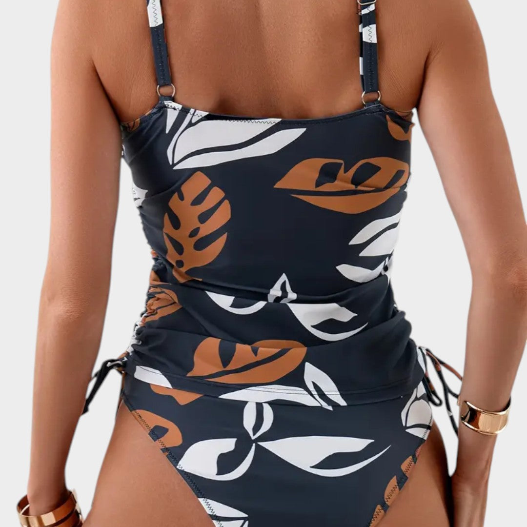 Carmen™ | Tropical Leaf Print Bikini