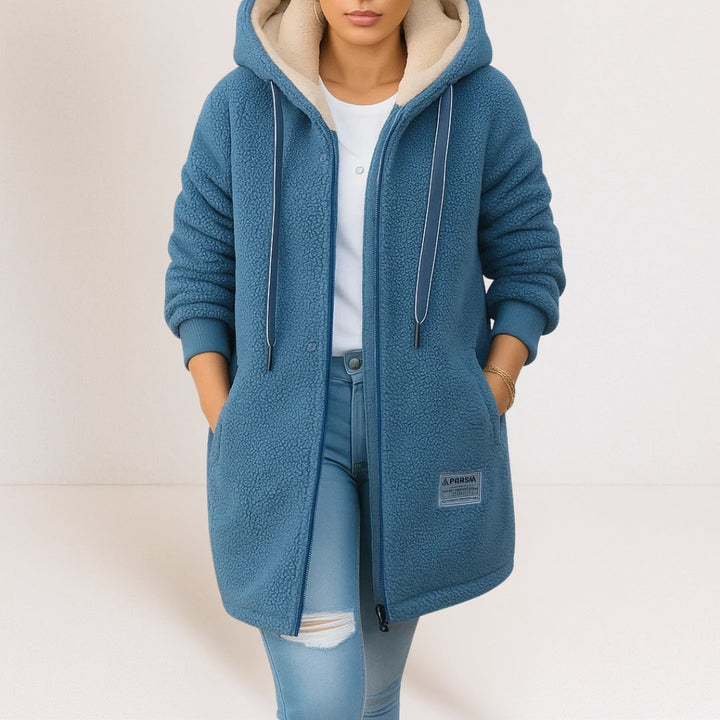 Marina Cosy Everyday Fleece Jacket - Blue