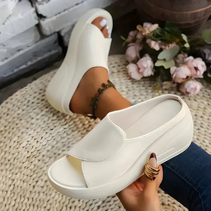 Eliza™ – Orthopaedic Slip-on Wedge Sandals