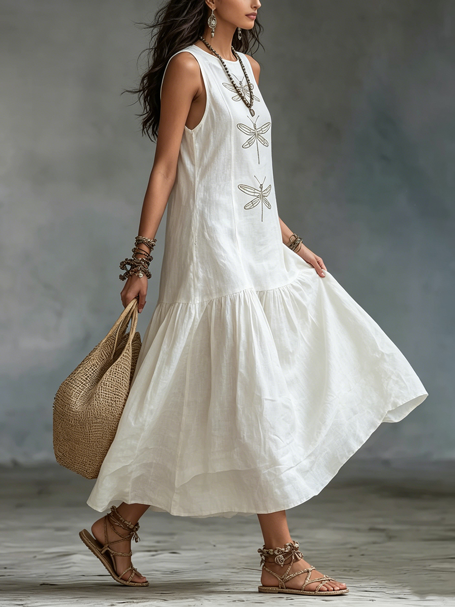Geneva | Sleeveless maxi dress