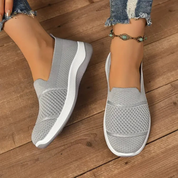 Odette Orthopaedic Comfort Sneakers - Grey