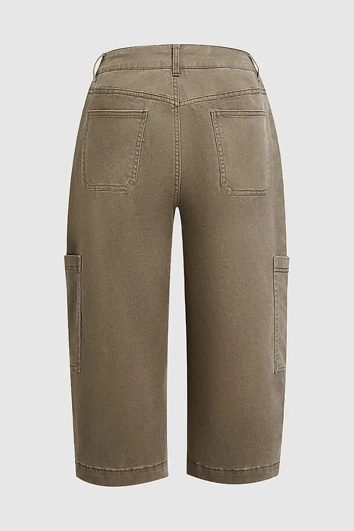 Harper | Casual Cargo Capri Trousers