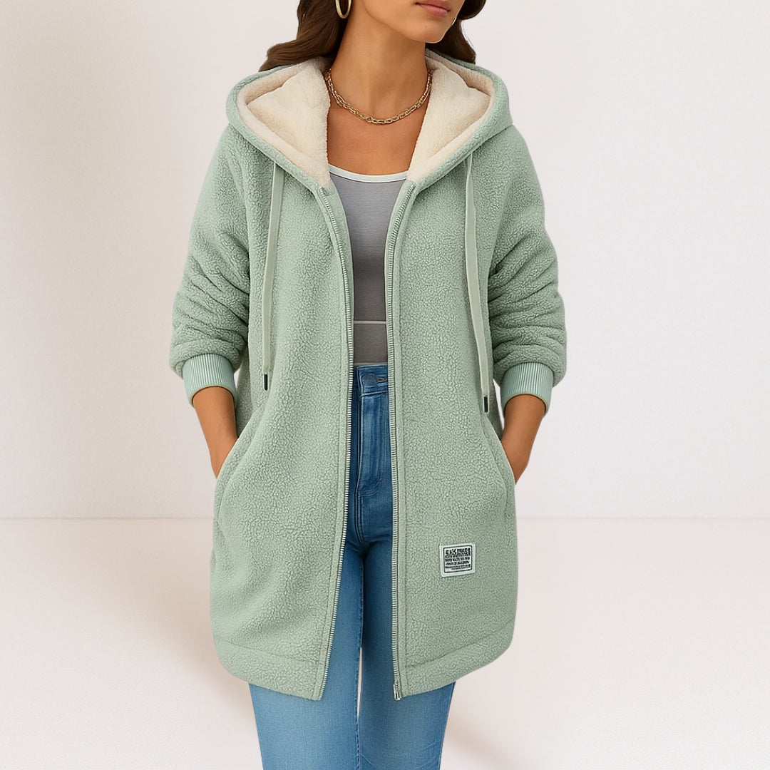 Marina Cosy Everyday Fleece Jacket detail