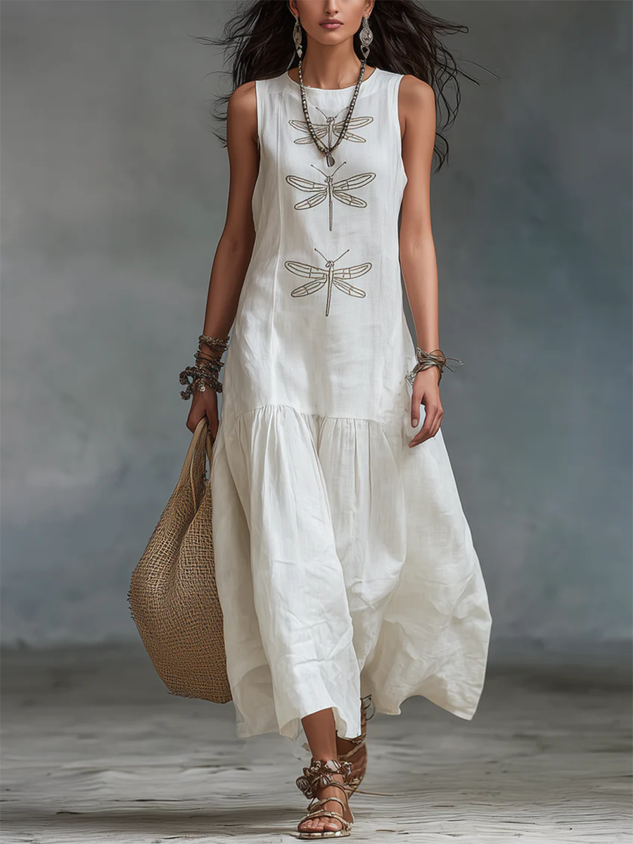 Geneva | Sleeveless maxi dress