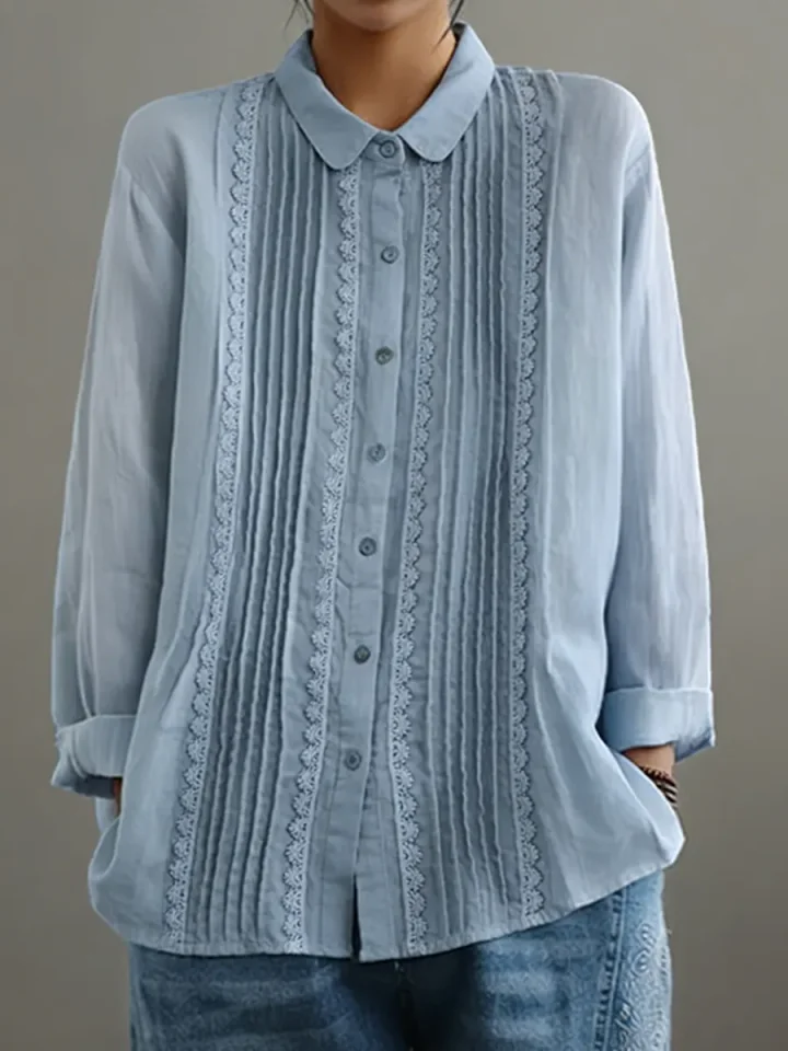 Patchessa | Elegant Patchwork Blouse