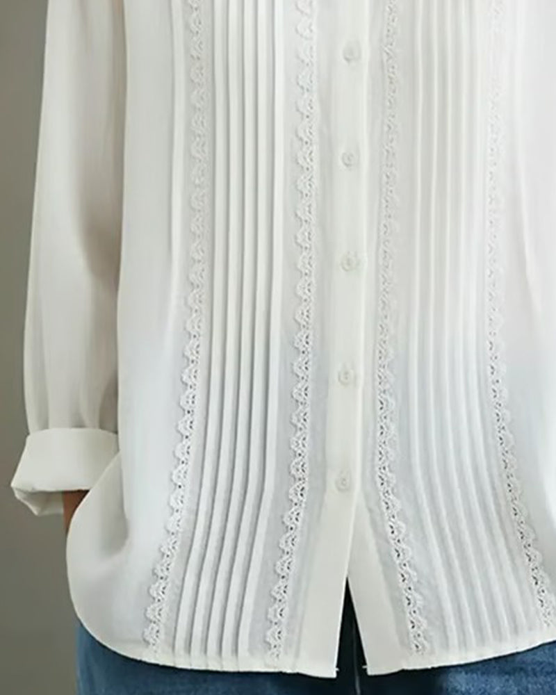 Patchessa | Elegant Patchwork Blouse