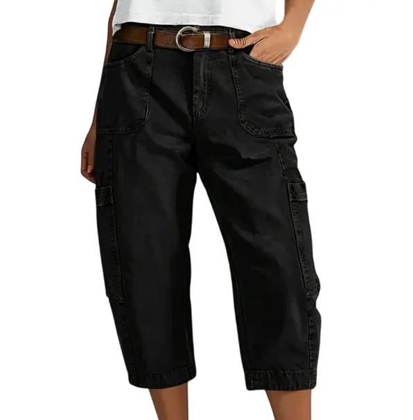 Harper | Casual Cargo Capri Trousers
