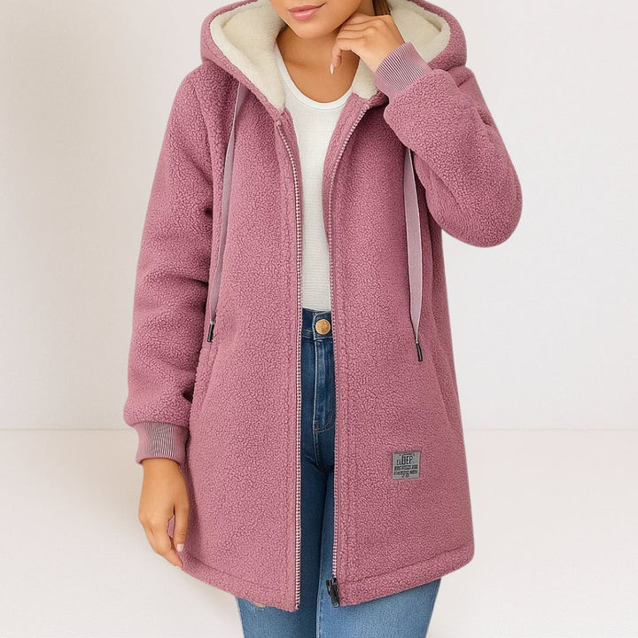 Marina Cosy Everyday Fleece Jacket styled