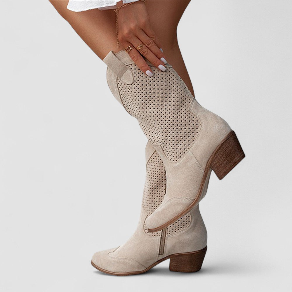 Wren Orthopaedic Boots - Beige detail 1
