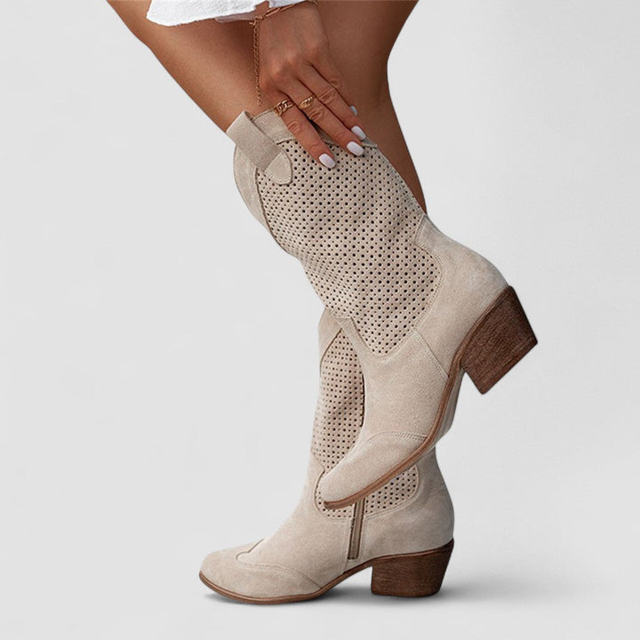 Wren Orthopaedic Boots - Beige detail 1