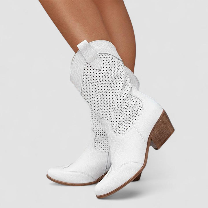 Wren Orthopaedic Boots - White