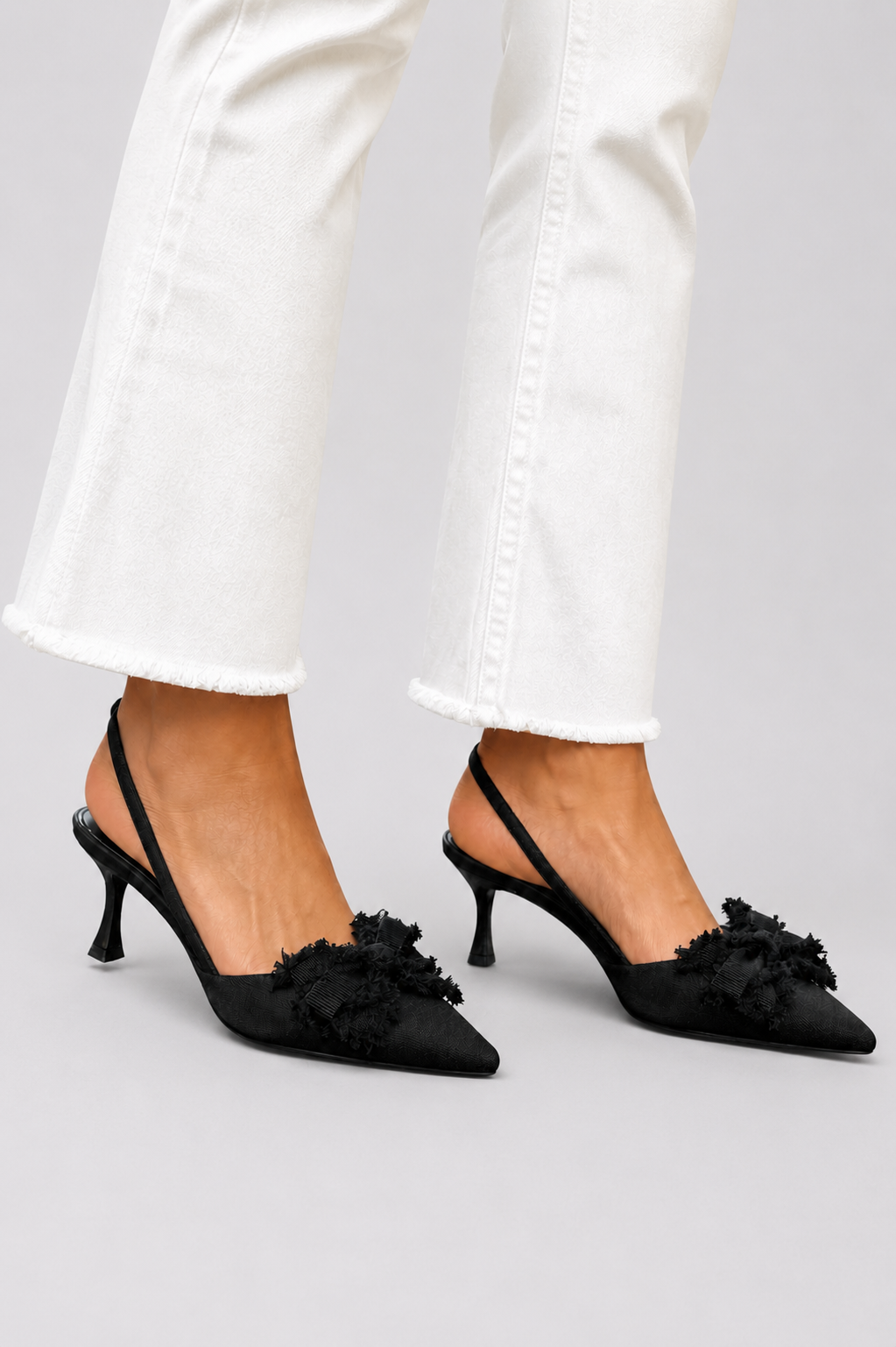 Clarissa | Luxury Floral Court Shoe