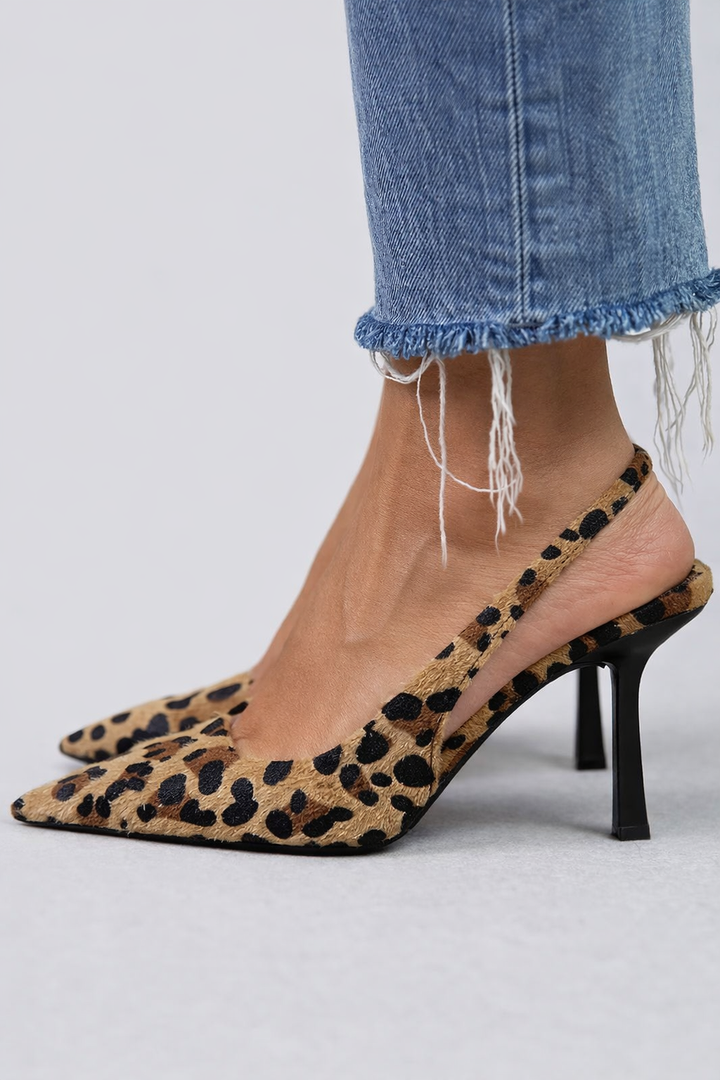 Ottavia | Wild Elegance Court Shoes