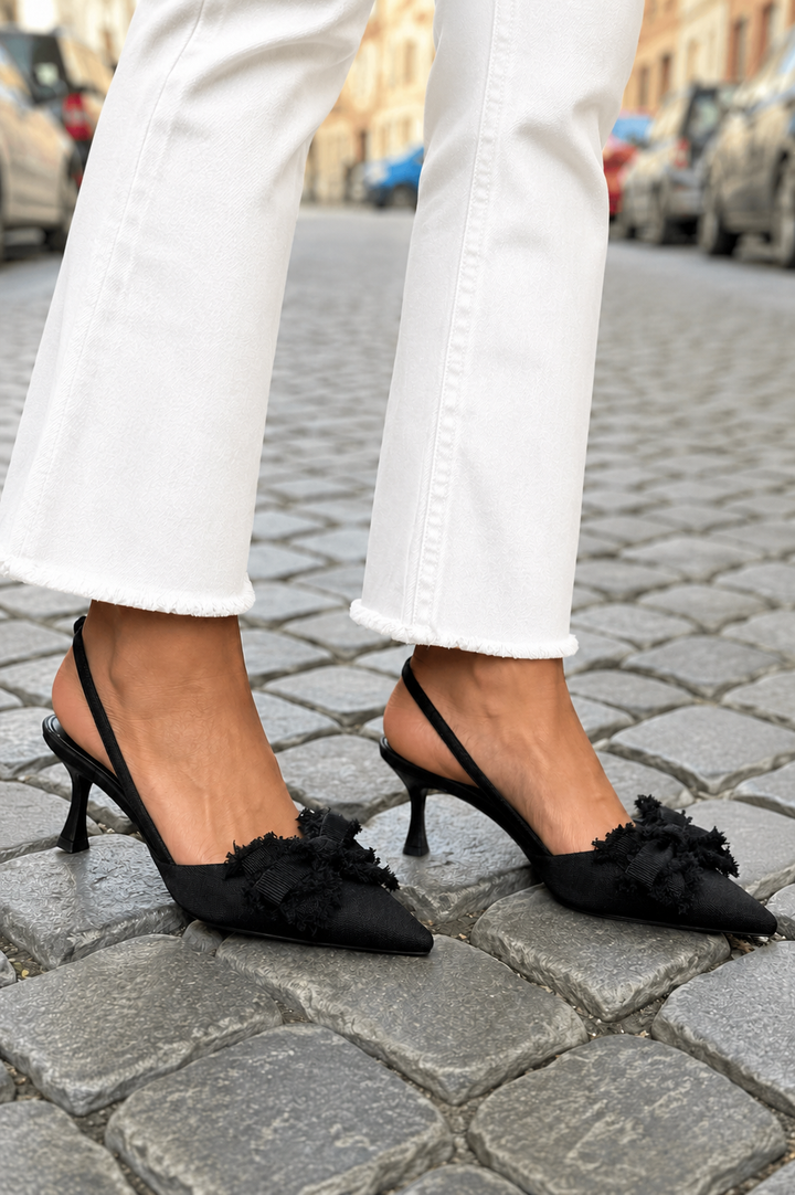 Clarissa | Luxury Floral Court Shoe