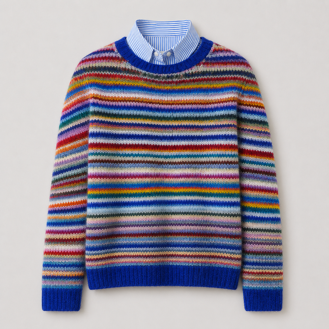 Megan Heritage Nordic Knit Jumper detail 1