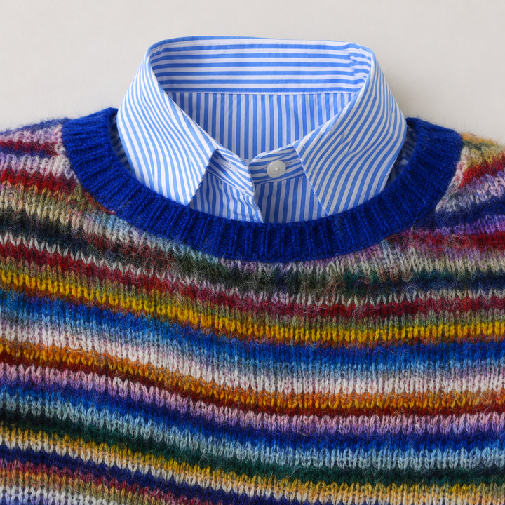 Megan Heritage Nordic Knit Jumper detail 2