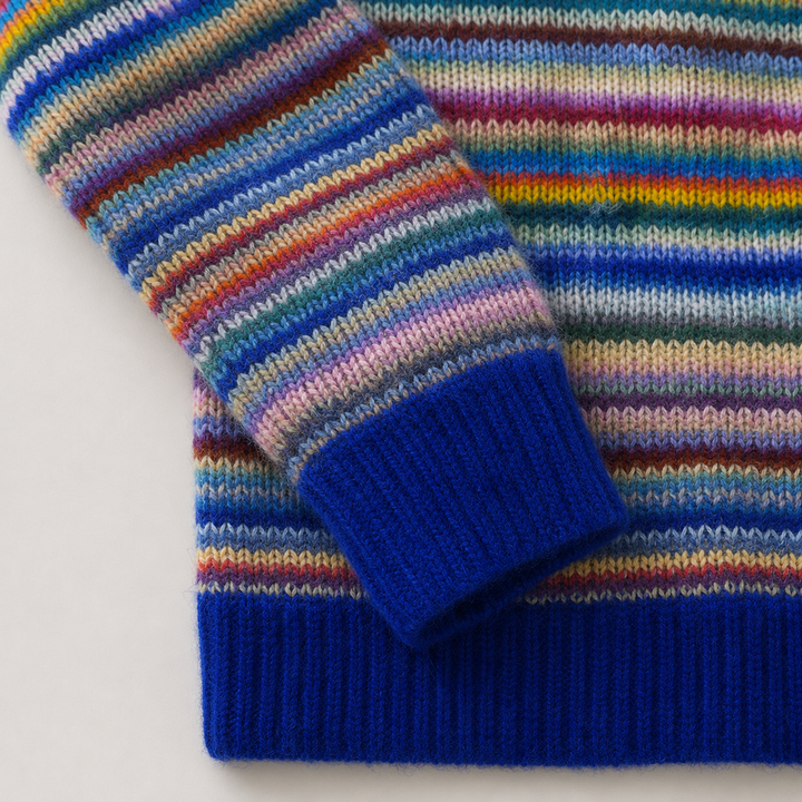 Megan Heritage Nordic Knit Jumper detail 3